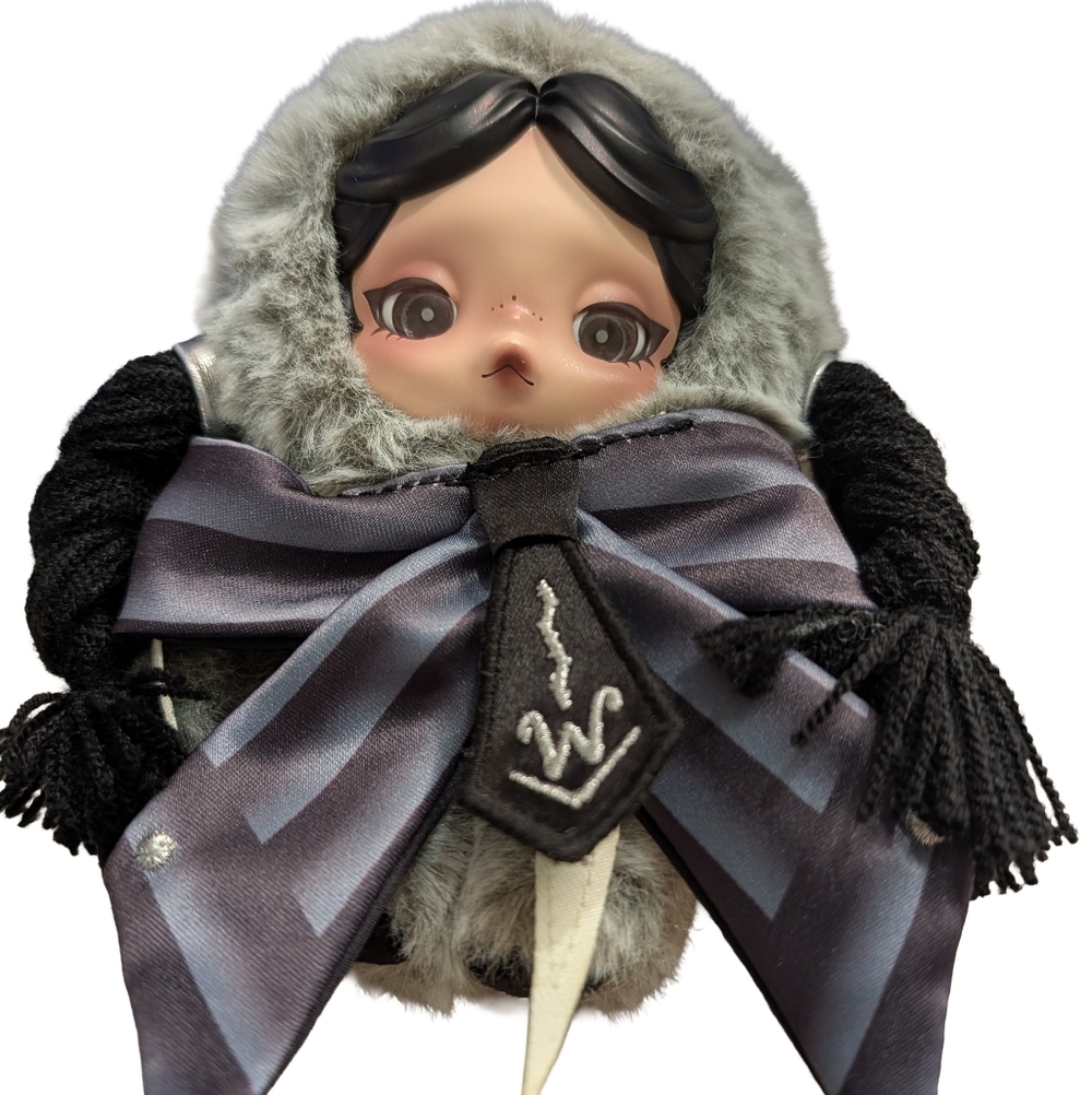 SKULLPANDA × Wednesday Plush (Nevermore Academy Uniform Version) - Picture 4 of 10